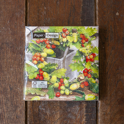 Servetten Herfstkrans