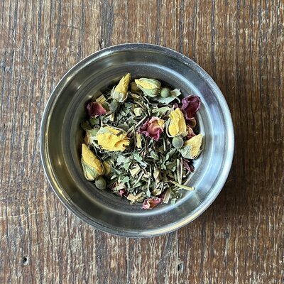 Kriebels in de buik (Chai thee)