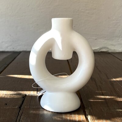 Kaarshouder wit klein