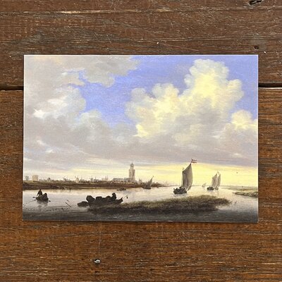 Ansichtkaart: Deventer Art paint 1
