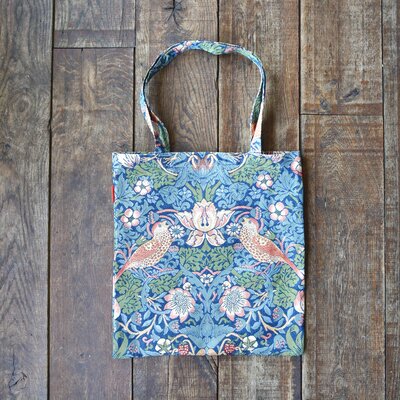 Boodschappentas – Strawberry Thief Blue