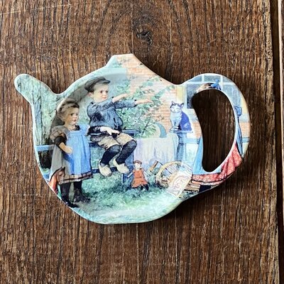 Theetipje Ot en Sien met Poes