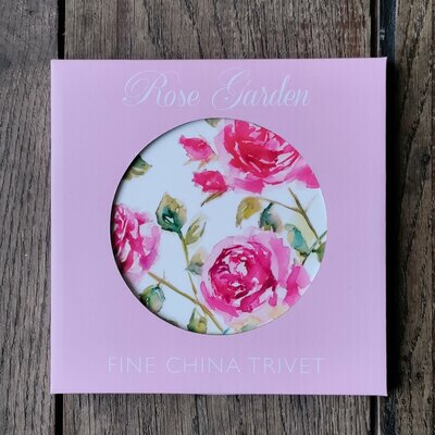 Tafel Onderzetter rond Rose Garden Tafel Onderzetter rond Rose Garden