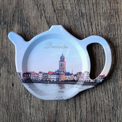 Theetipje Deventer ondergaande zon Theetipje Deventer ondergaande zon
