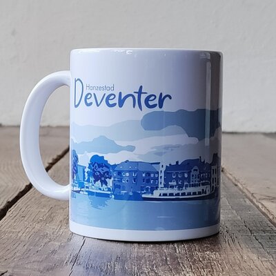 Deventer Mok - blauw Deventer Mok - blauw