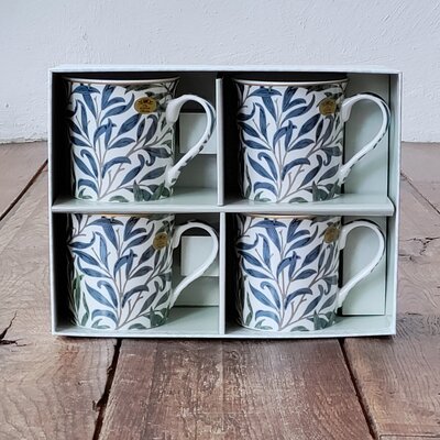 Mokkenset 4 stuks Willow Bough | William Morris