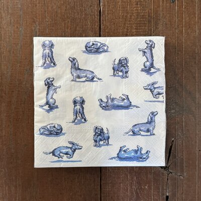Servetten Heinen Delfts Blauw - Nhaan Servetten Heinen Delfts Blauw - Nhaan