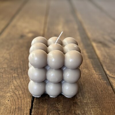 Bubbelkaars taupe groot 