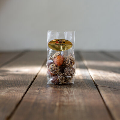 Gevuld chocolade herfst eikeltjes