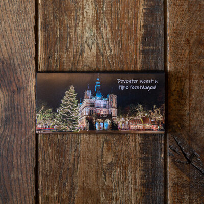 Deventer Kerstchocolade Melk Leverbaar vanaf week 45