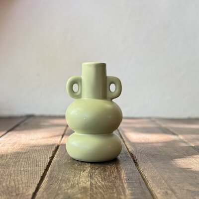 Chubby vaas jade groen