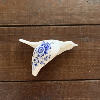 Heinen Wandvogel Delfts Blauw 3