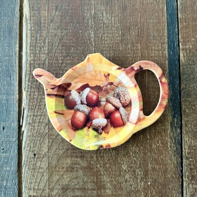 Theetipje herfst eikels Theetipje herfst eikels