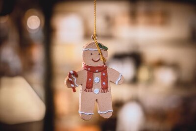 Hanger gingerbread mannetje klein