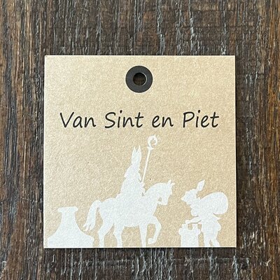 Van Sint en piet kaartje