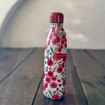 William Morris -Klaproos drinkfles